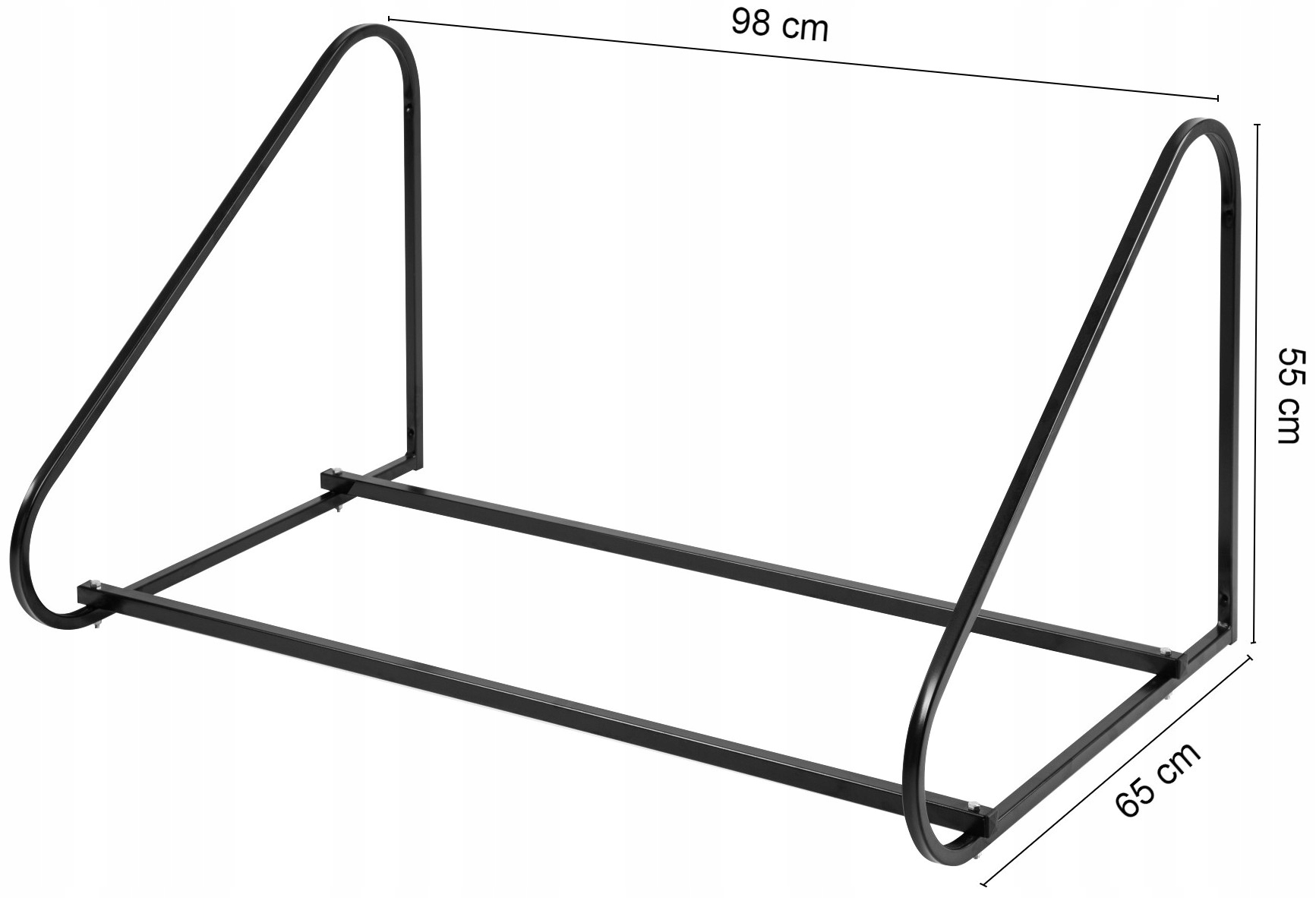 WIESZAK STOJAK NA 4 OPONY KOŁA FELGI REGAŁ PÓŁKA NA ŚCIANĘ UNIWERSALNY Kod producenta W4