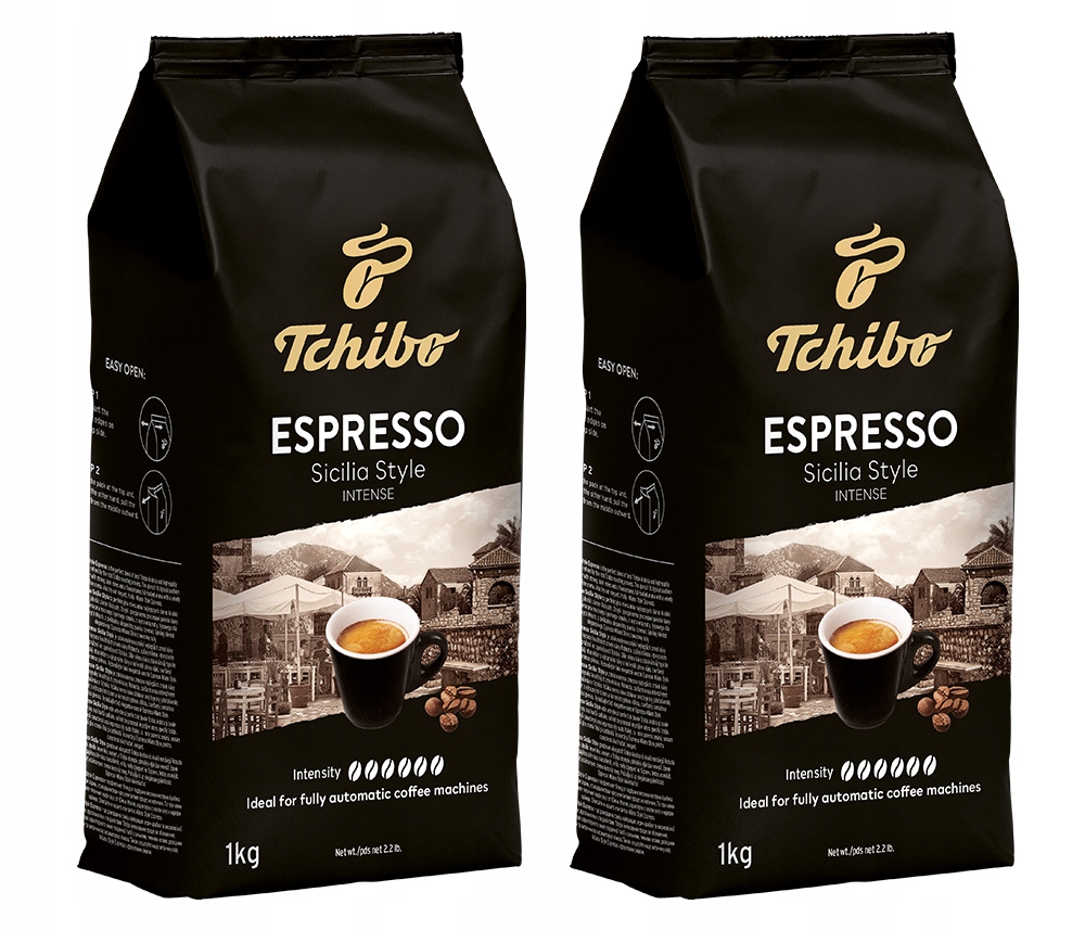 Kawa ziarnista Tchibo Sicilia 2x1kg