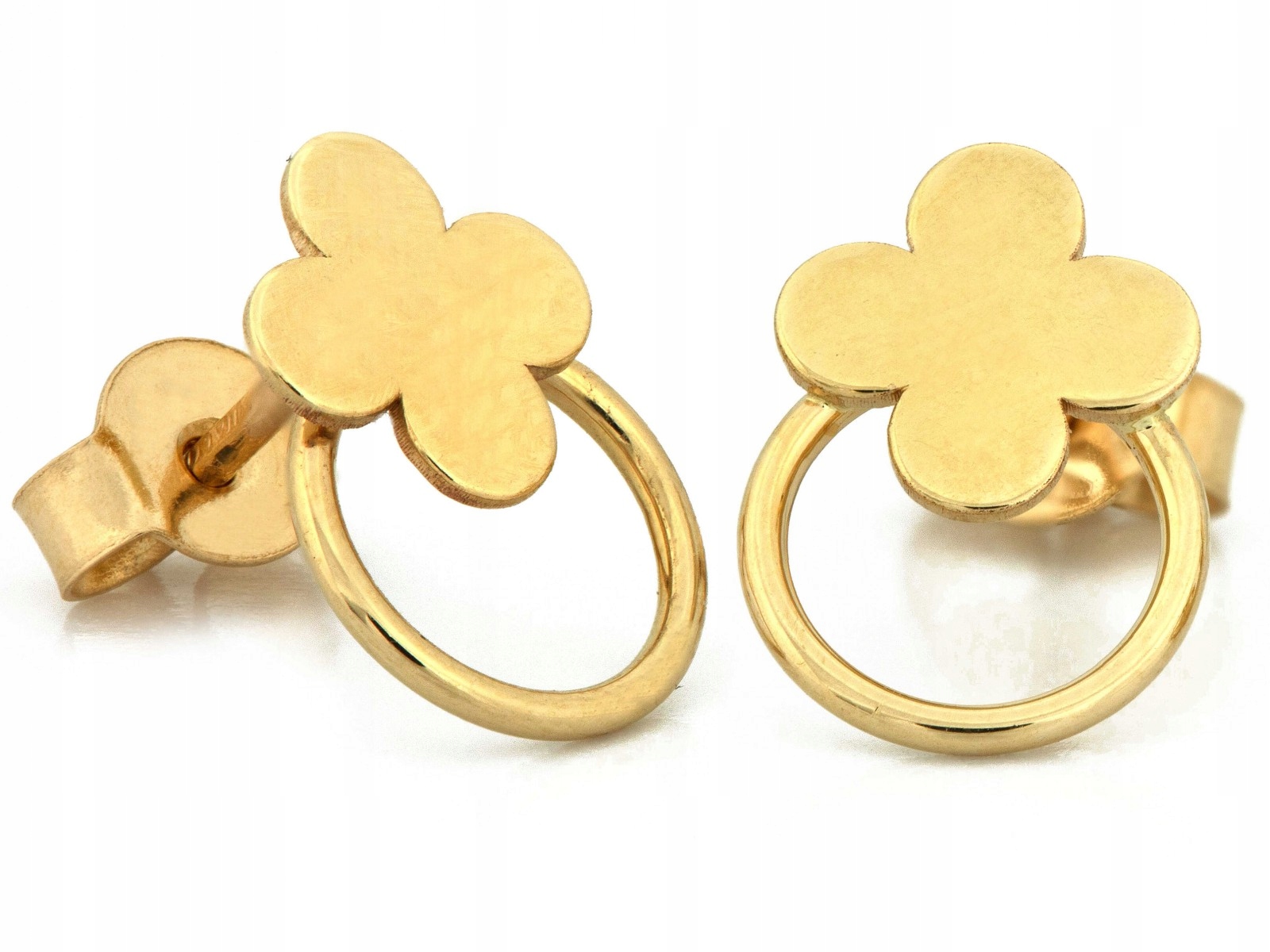 Dámské náušnice ze zlata 585 módní 1.23g, ideální jako dárek od klenotníka