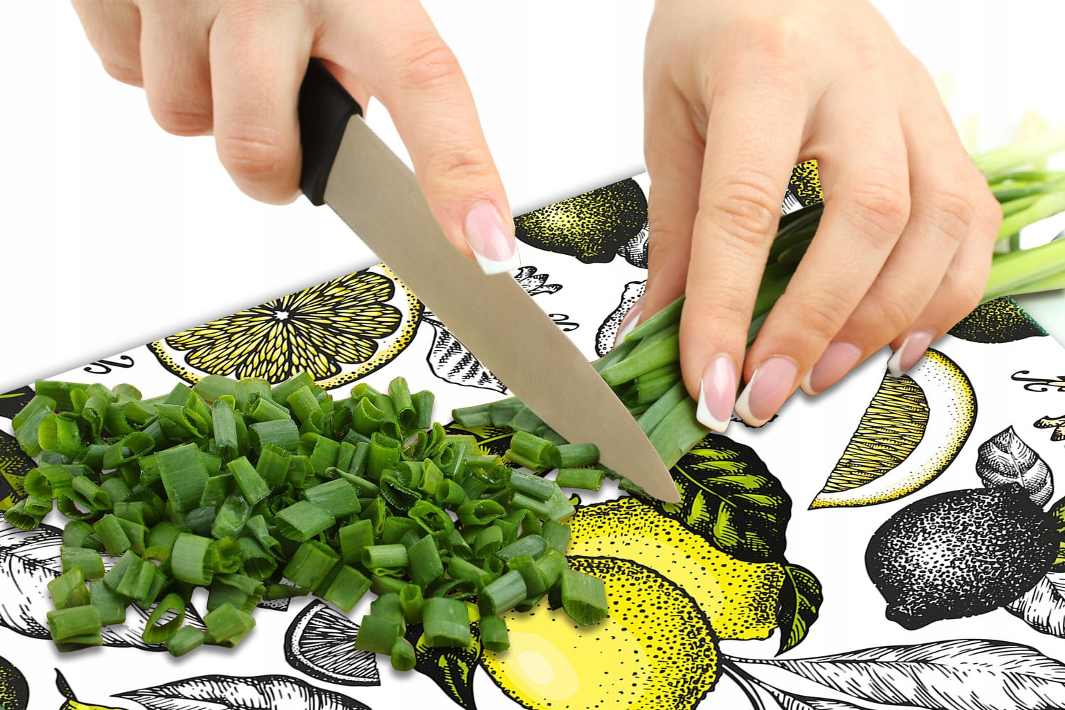 SZKLANA DESKA PANEL OCHRONNY 65x60 OWOCE SZKŁO HARTOWANE Kształt prostokątny