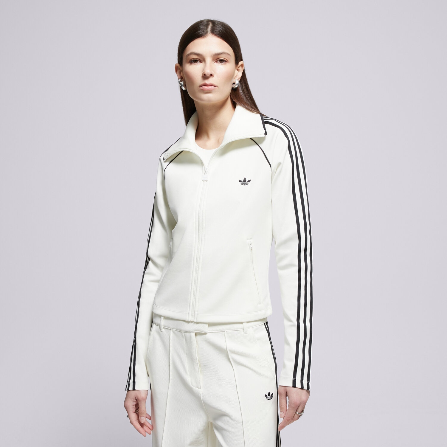 Adidas Originals Mikina Bunda Adicolor Slim Fitted Firebird Track KD2965 M