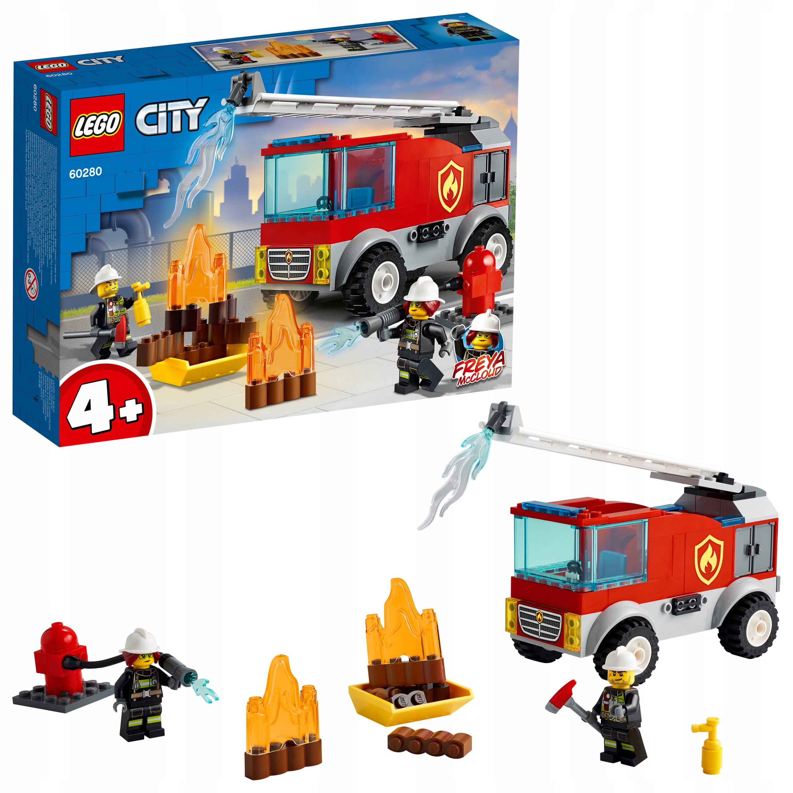Lego City 60280 Wóz strażacki z drabiną