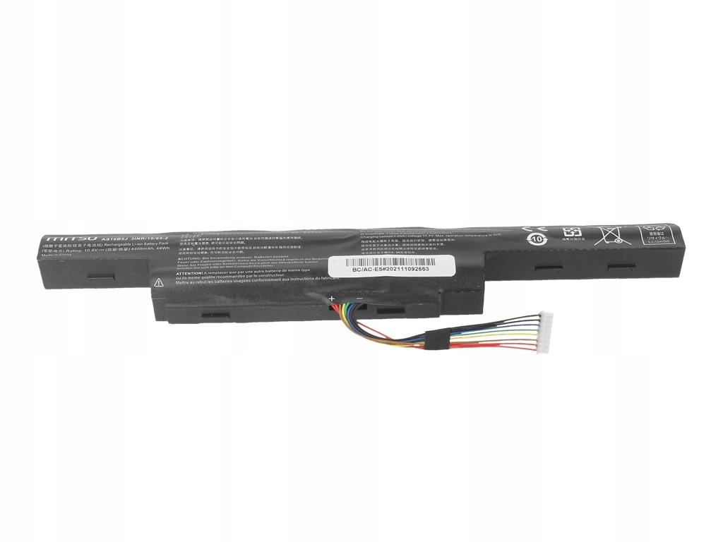 Bateria do Acer Aspire E5-475, E5-575 4400 mAh 47 Wh 10.8 11.1 Volt