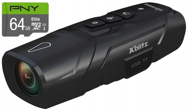 

Kamera sportowa Xblitz Everywhere podwójna +64GB