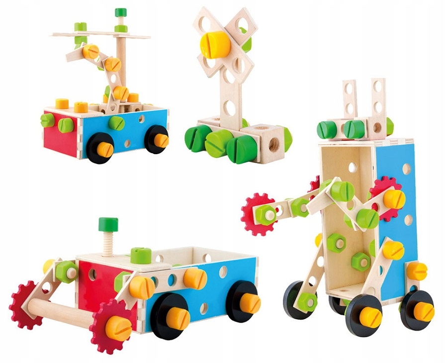 

Zabawki Dla Dzieci 3+ Skrzynka Z Narzędziami Bino