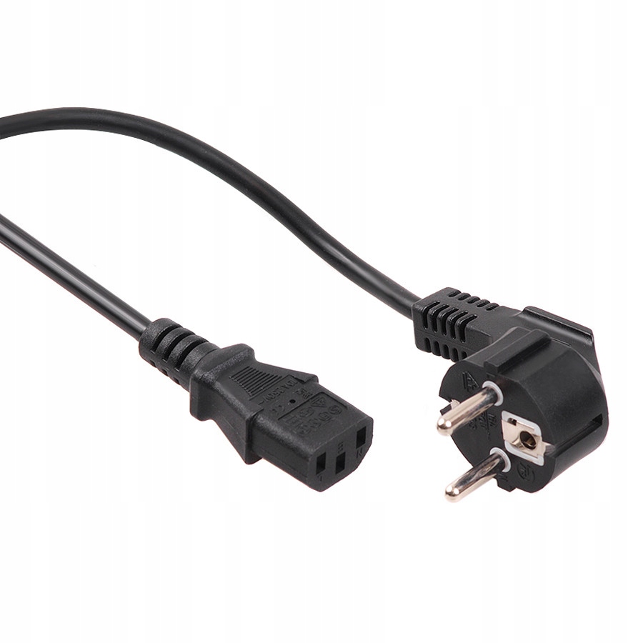 

Kabel zasilający Maclean, 3 pin, wtyk Eu, 5m,