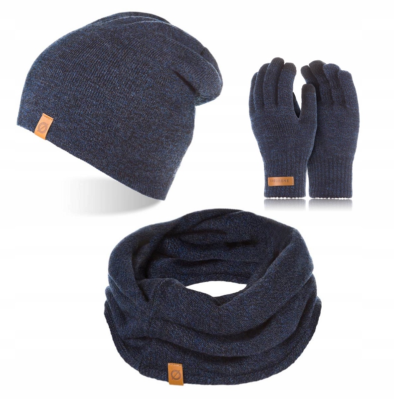 Čepice zimní sada: čepice Nákrčník rukavice