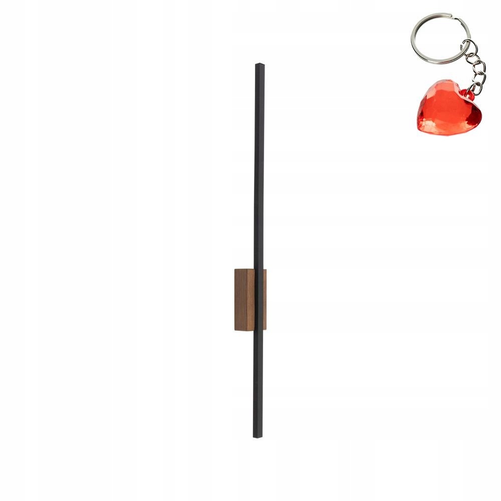 Led nástenné svietidlo 30W Flash Black Wood 6625 Tk Lighting