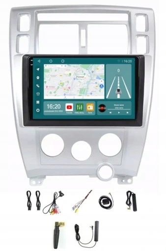 Navigační Rádio Carplay Android Hyundai Tucson 2004-2009 256 Gb Sim