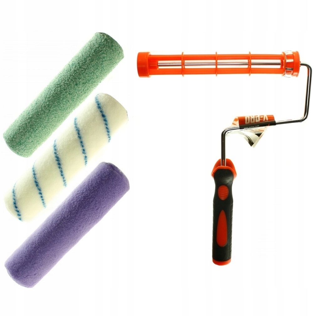 

Zestaw malarski 3 wałki V-pro 23cm uchwyt Motive