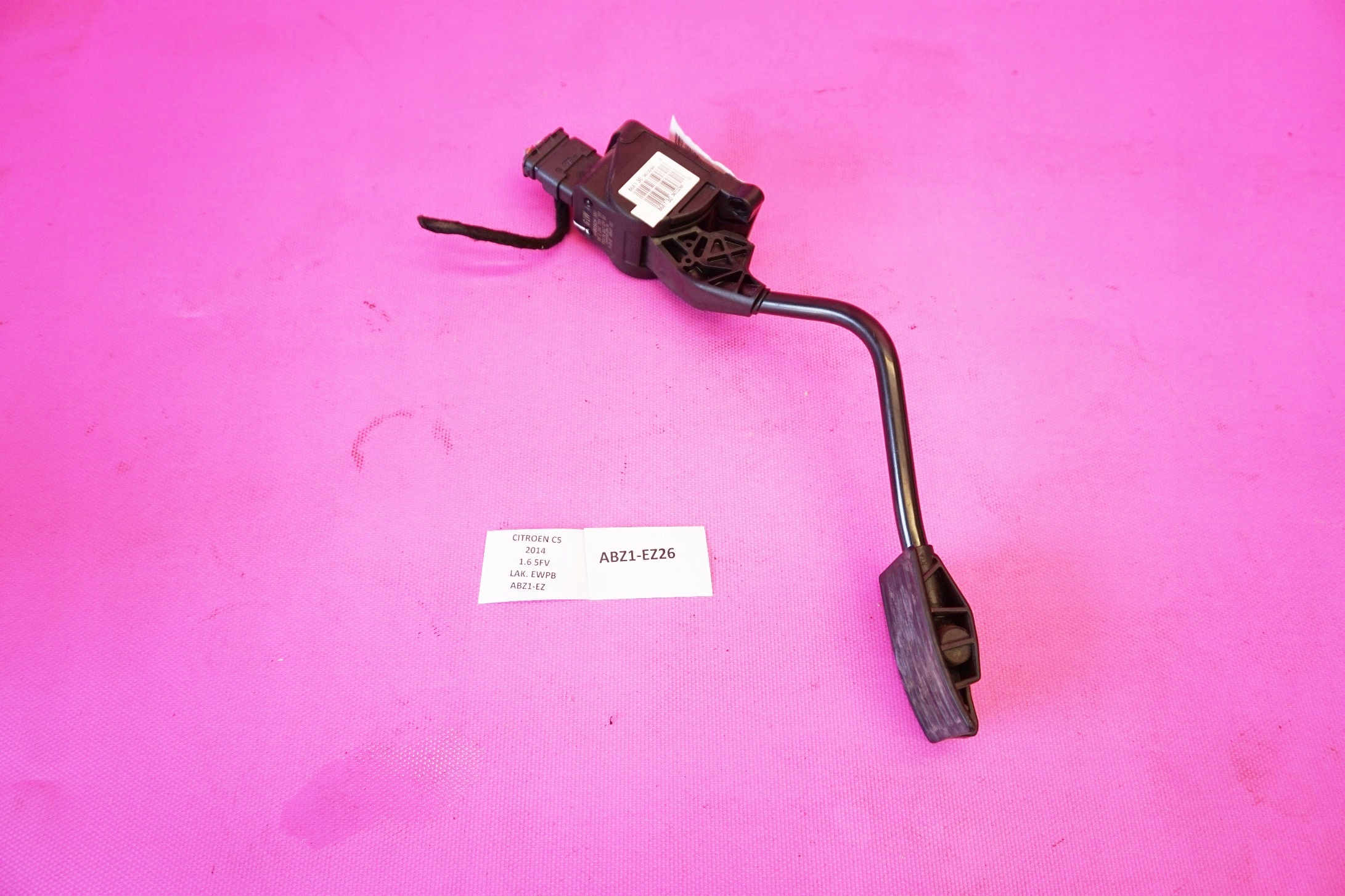 PEDAŁ GAZU CITROEN C5 III X7 LIFT 1.6 THP