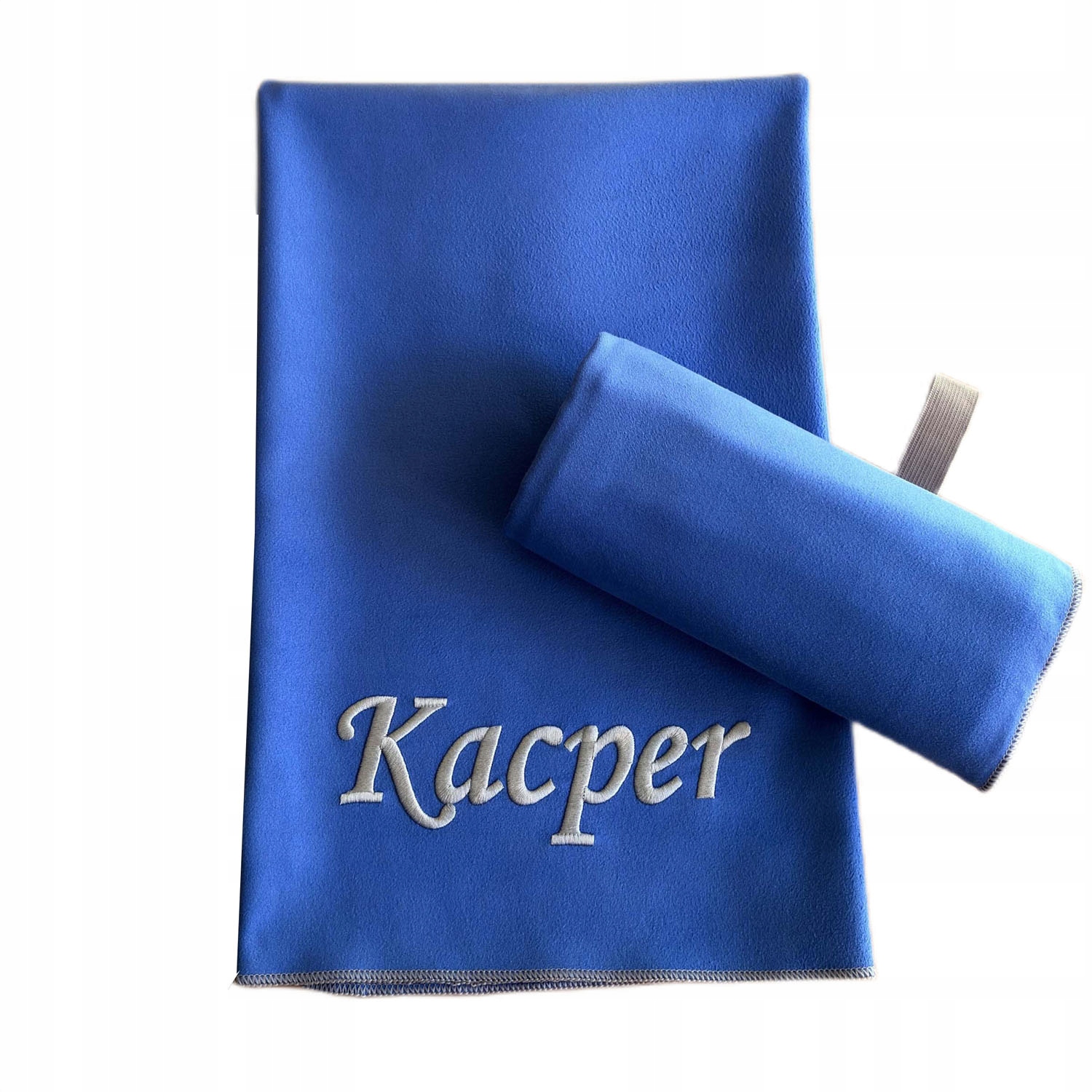 Ręcznik Szybkoschnący Z Mikrofibry Kąpielowy Duży Sportowy Na Siłownię Haft