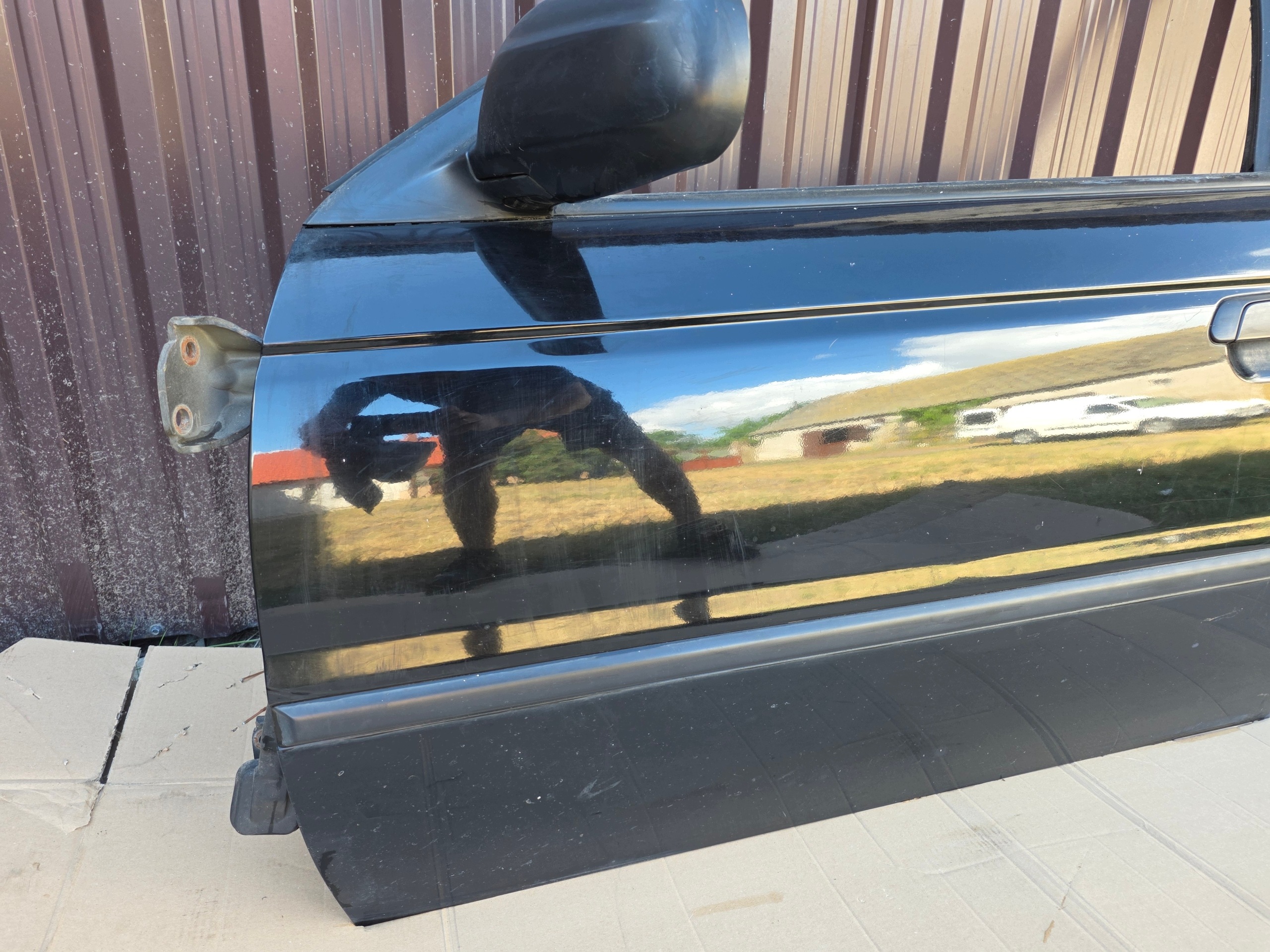 door left front left front Honda Accord VI NH605P pirate black mirror