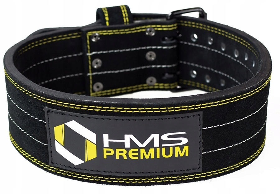 Hms Kulturistický Pás kožený tréninkový pás pro silové cvičení XL