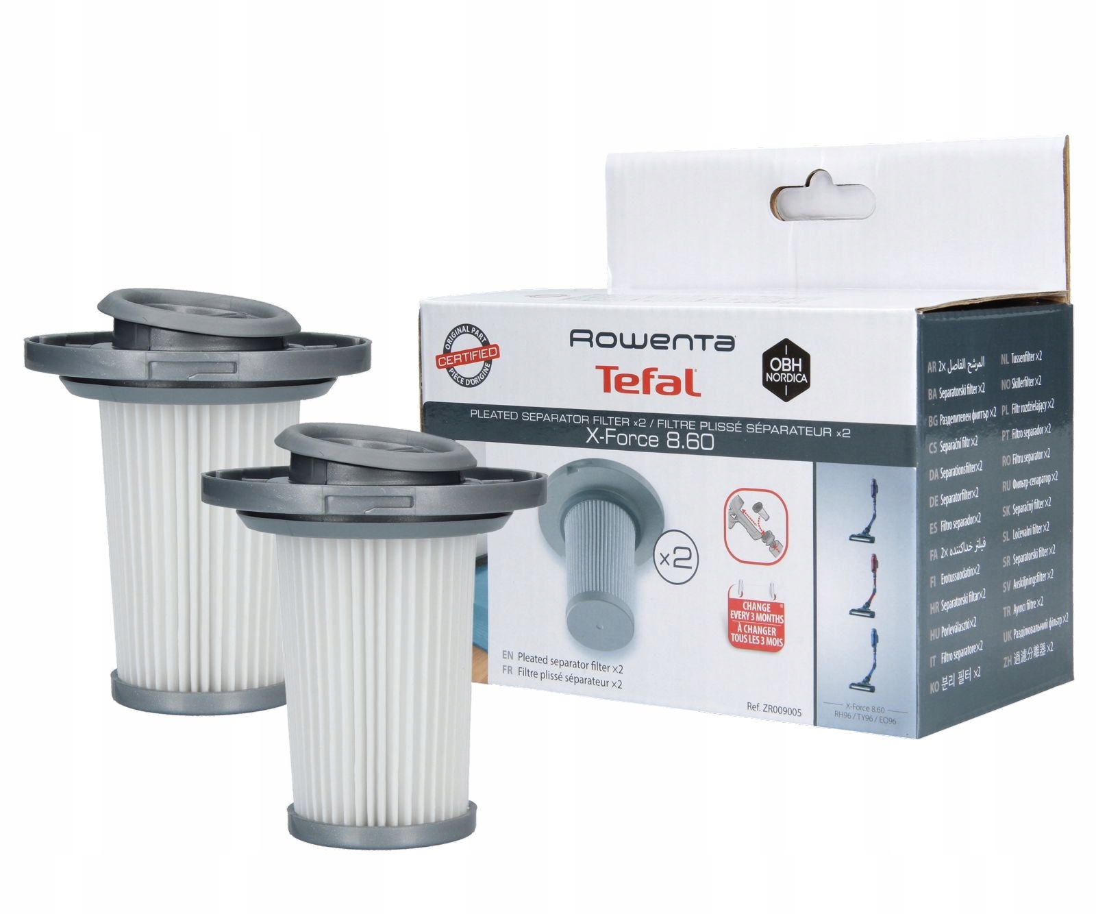 

Filtr odkurzacza Tefal X-Force Flex 8.60 TY9639
