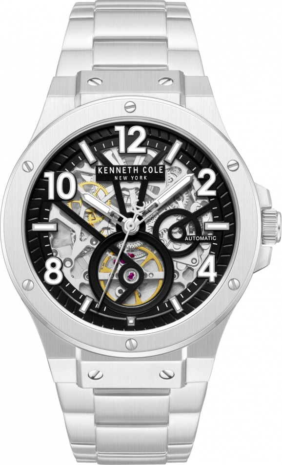 Zegarek męski Kenneth Cole KCWGY0098904 stalowy klasyczny skeleton