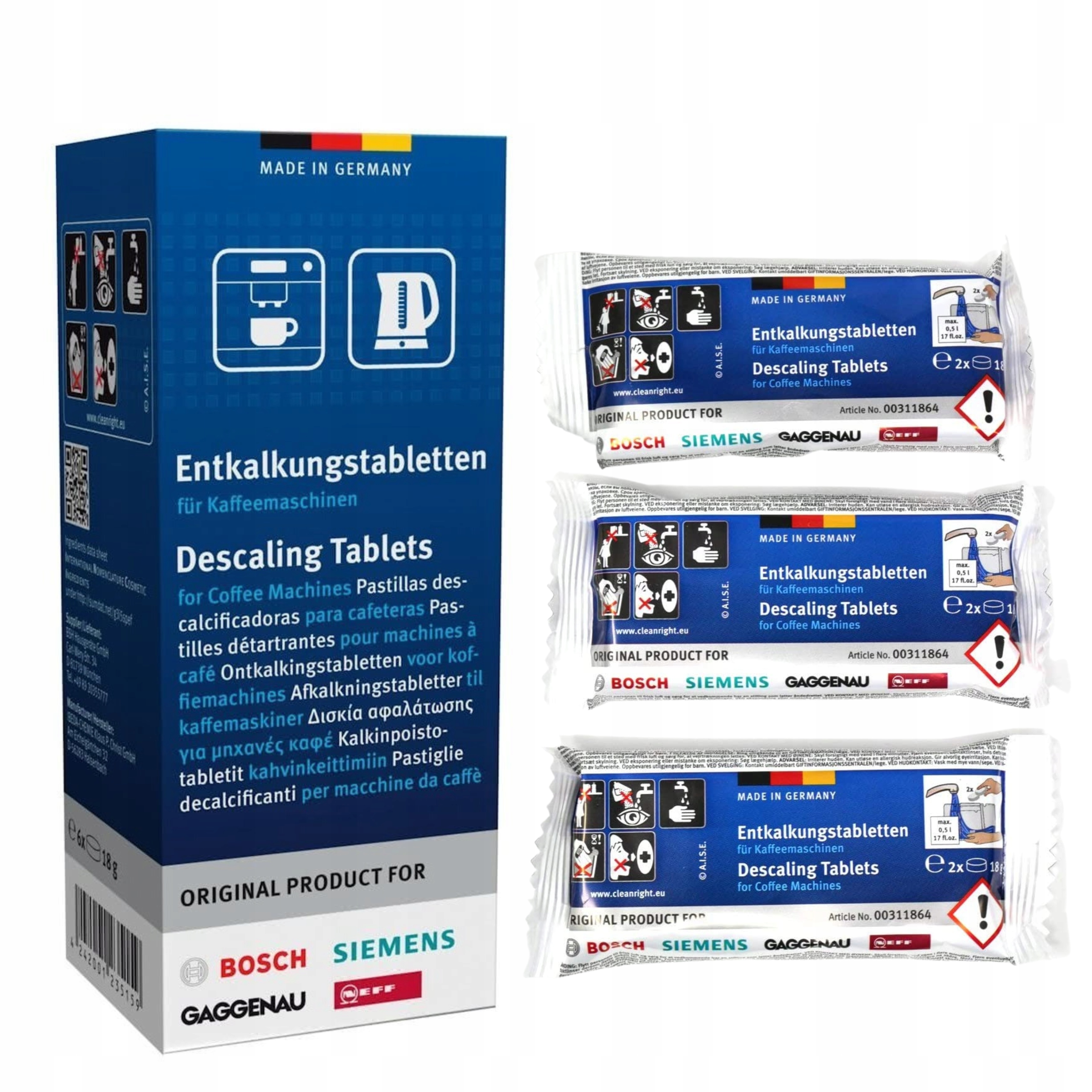 

Tabletki odkamieniające Bosch Siemens TZ60002