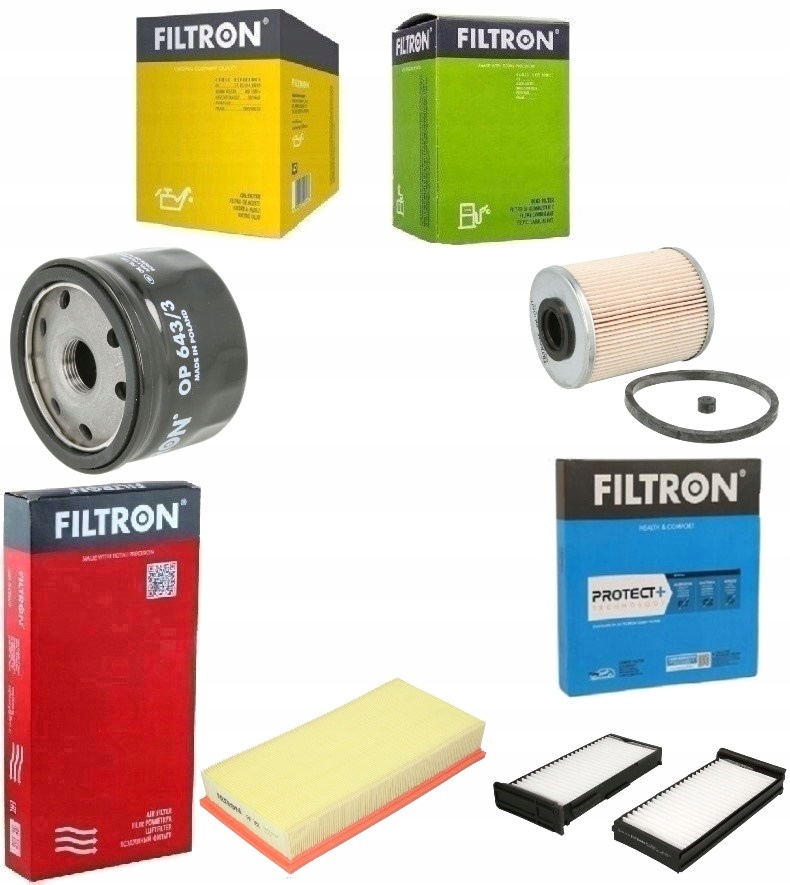 

Filtron Zestaw Filtrów Mitsubishi Space Star 1.9DI