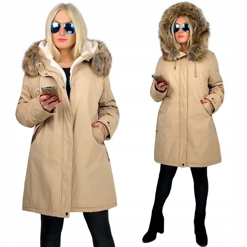 

Klasyczny Zimowy Pikowany Płaszcz Kurtka 56