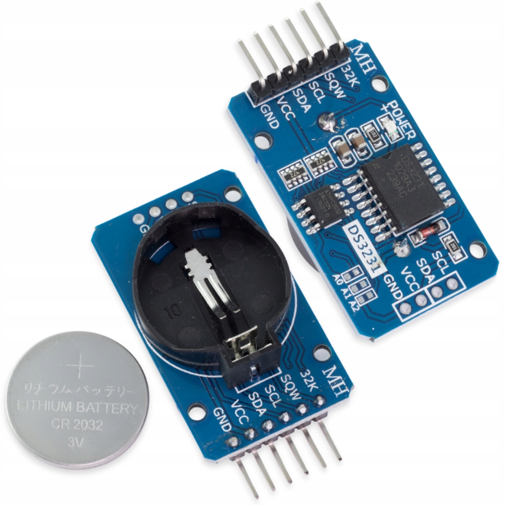 

Moduł Zegara Rtc DS3231 AT24C32 bateria