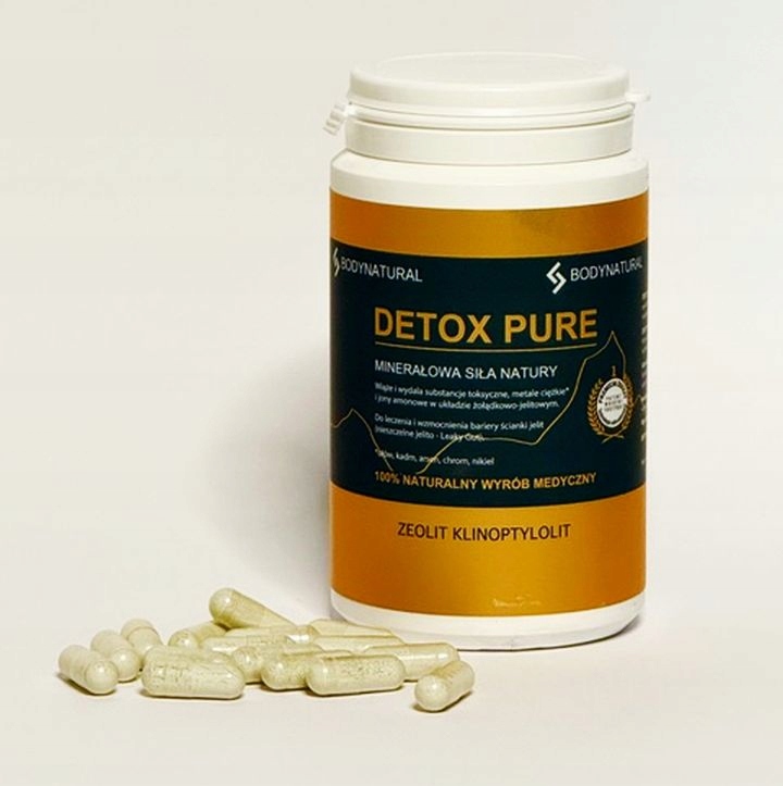 Detox Pure zeolit medyczny 200 kaps.