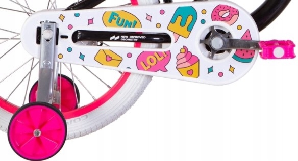 ROWER ROWEREK DZIECIĘCY DLA DZIEWCZYNKI ROWEREK 16 cali CREAM NA PREZENT Marka Formula