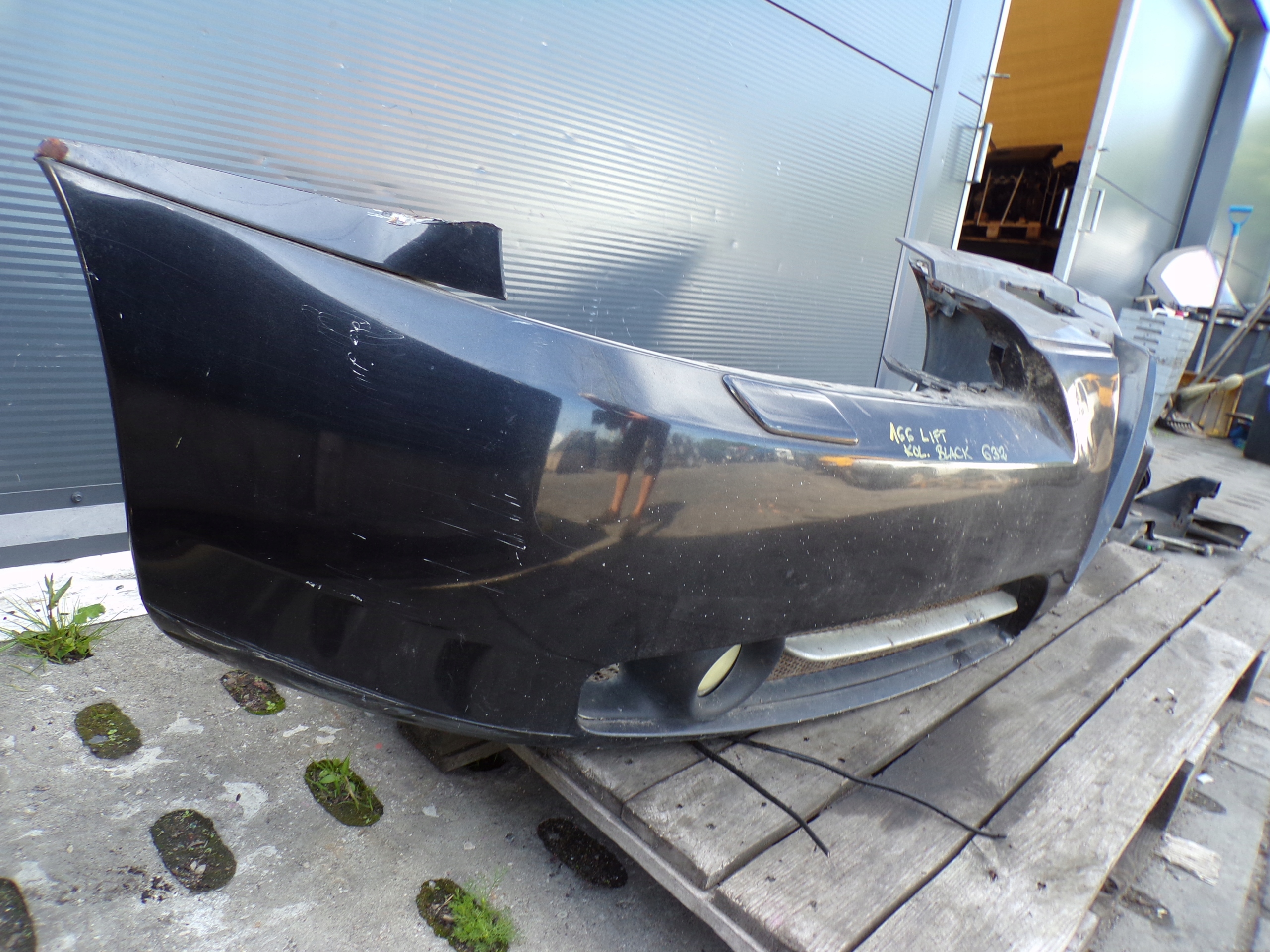 front bumper front ALFA ROMEO 166 LIFT SPRZYSKIWACZE colour BLACK 632