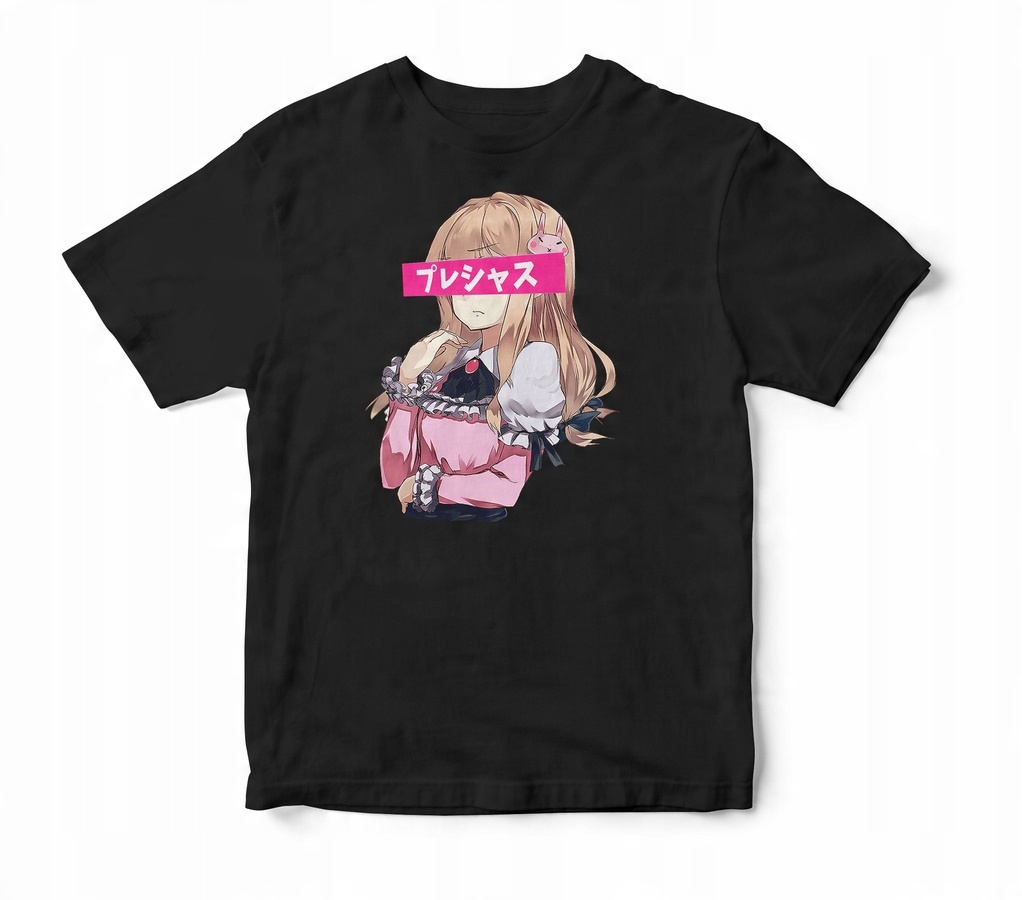 

Koszulka męska Anime Waifu z japońskim napisem M