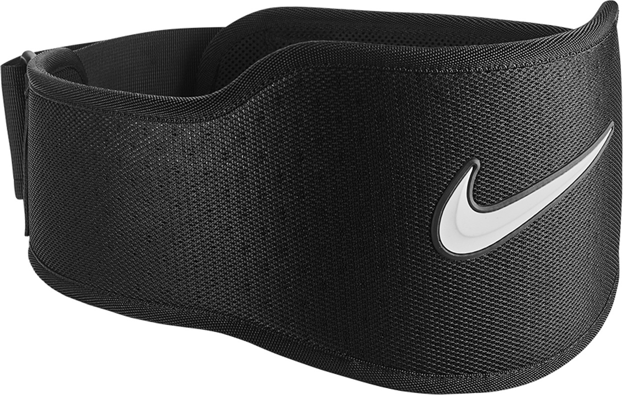 Tréninkový pás Nike Strength Training Belt 3.0 modrý Velikost M černý