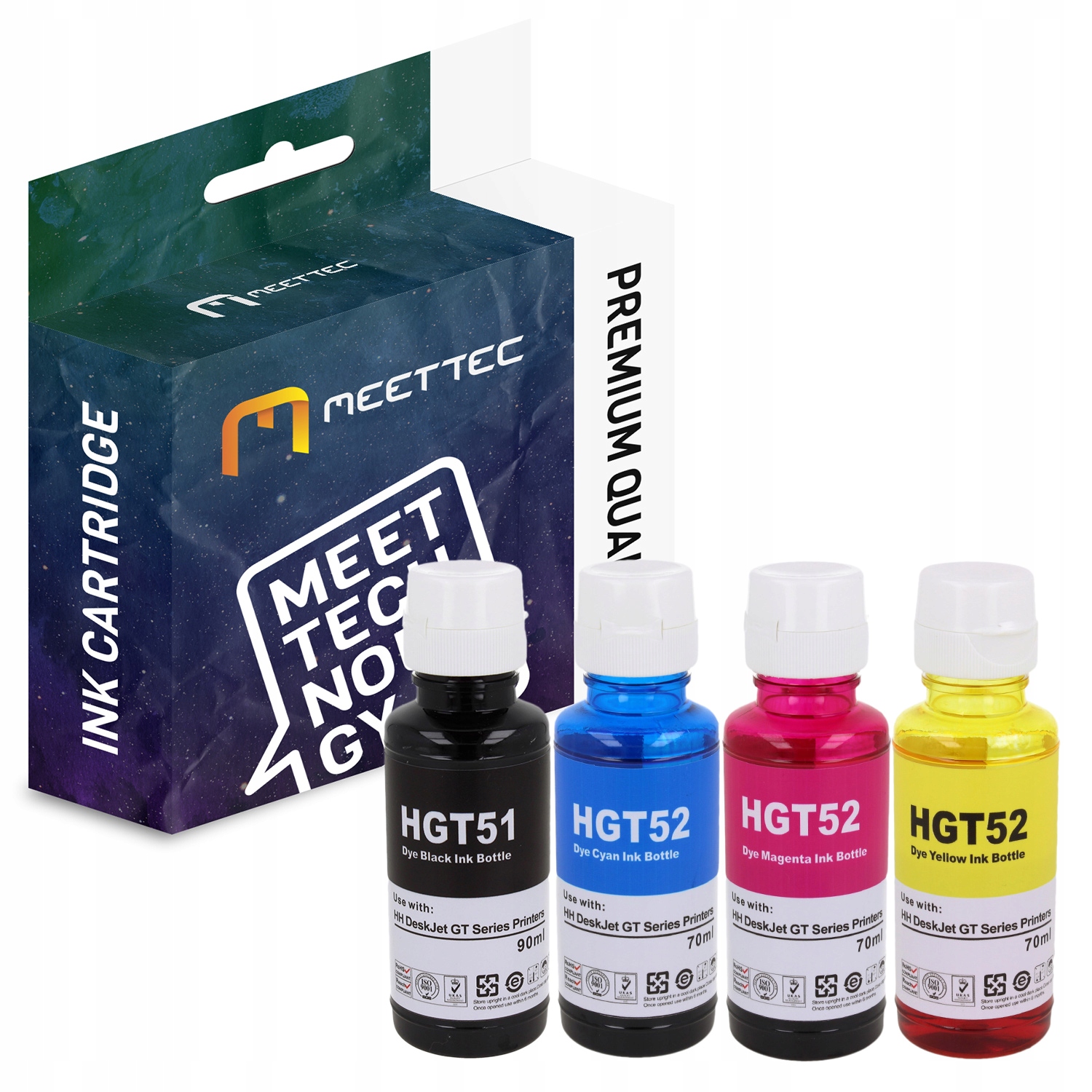 

Komplet do Hp GT51 GT52 Ink Smart Tank 310 410 515
