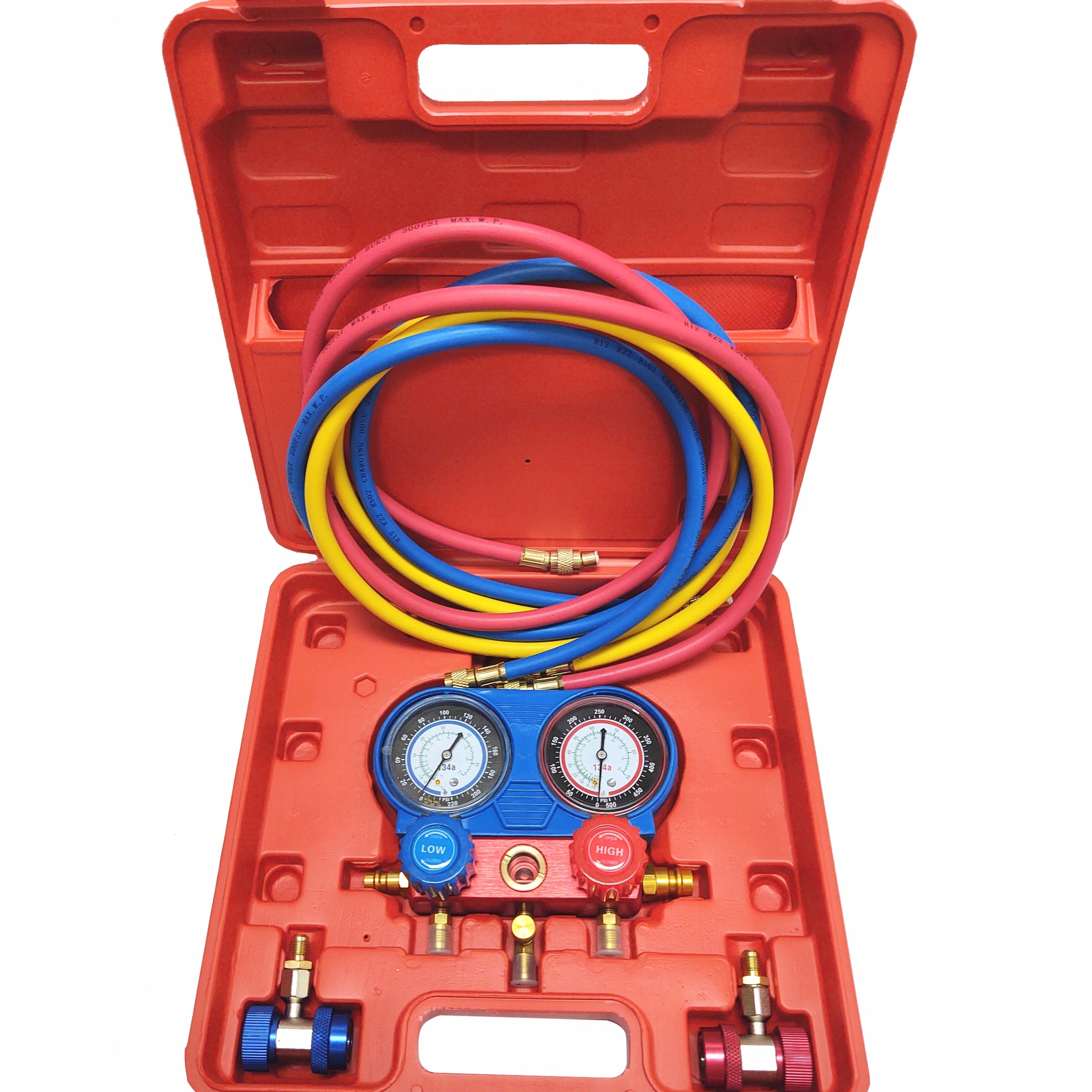 Tester zestaw do napełniania klimatyzacji miernik