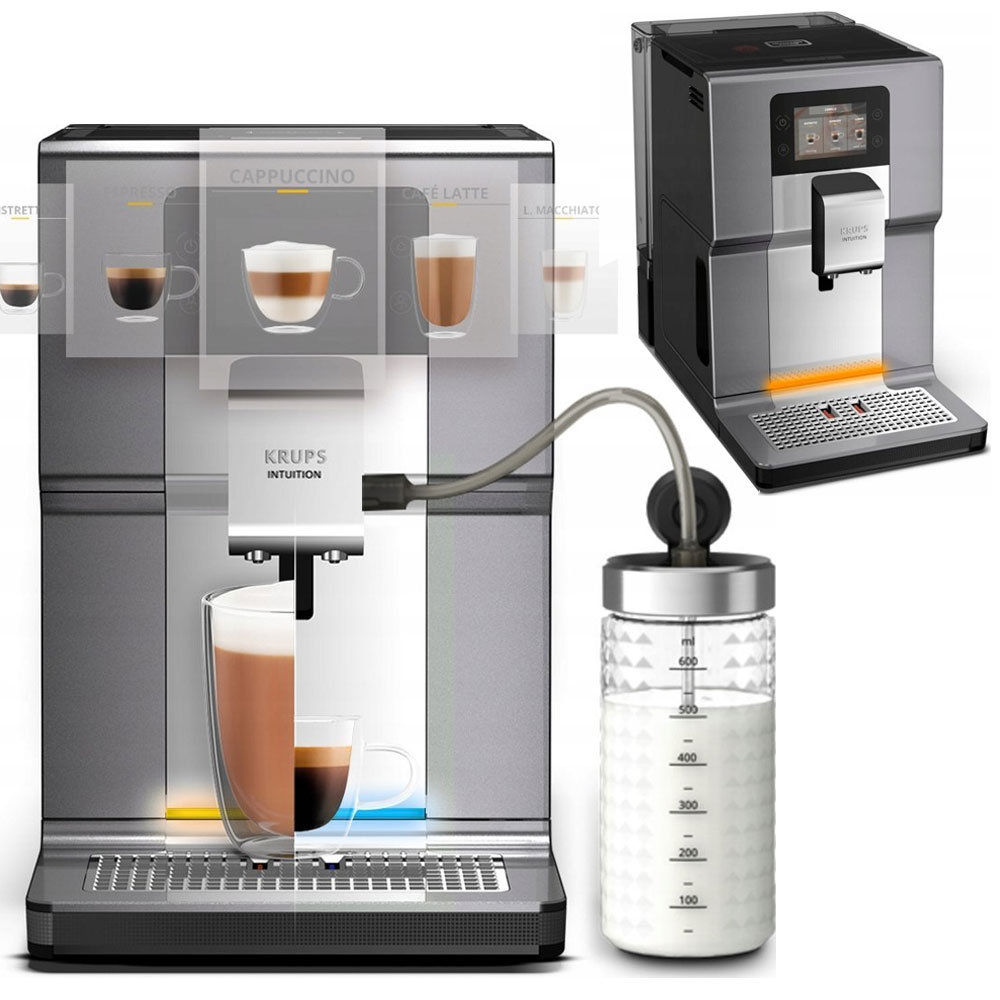 Kávovar Na Espresso Krups Intuition Preference EA875E10 15 Bar