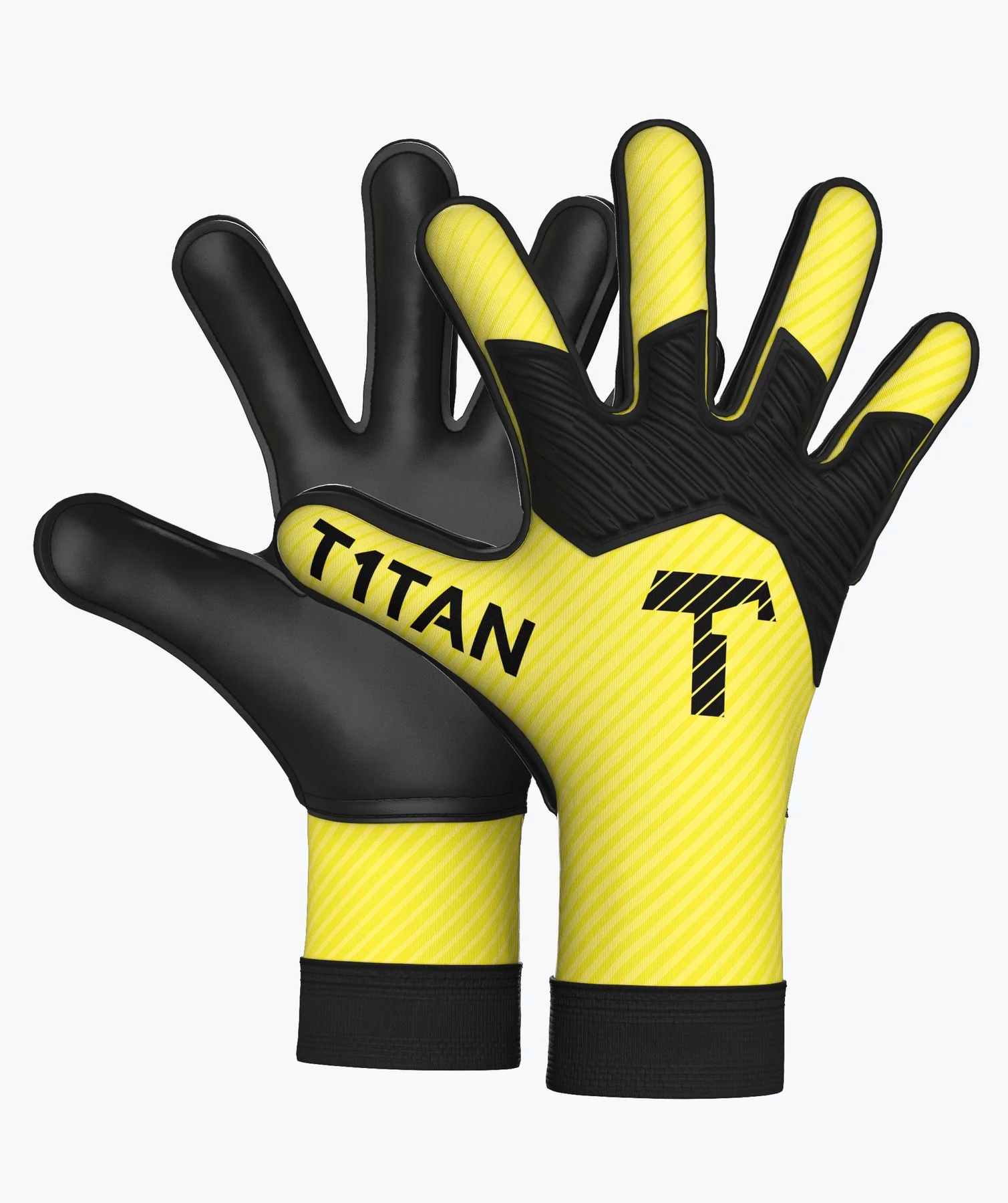 Rękawice bramkarskie T1TAN Arox 1.0 Yellow Junior r. 4