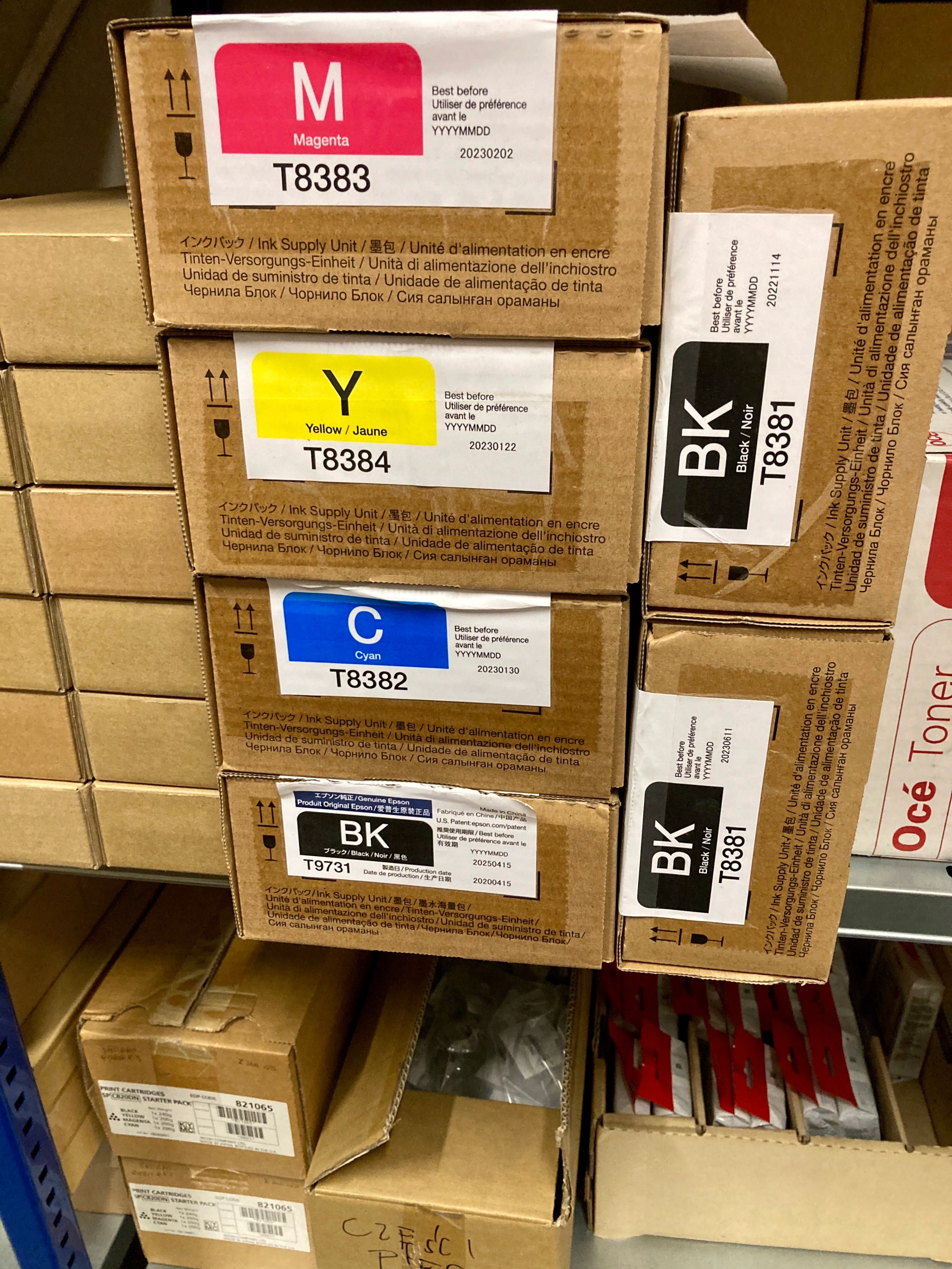 Atrament Epson T8381 C13T838140 čierny (black)