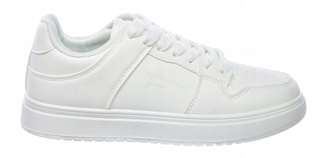 Dámské sportovní boty Big Star Tenisky z eko kůže, bílé, velikost 38