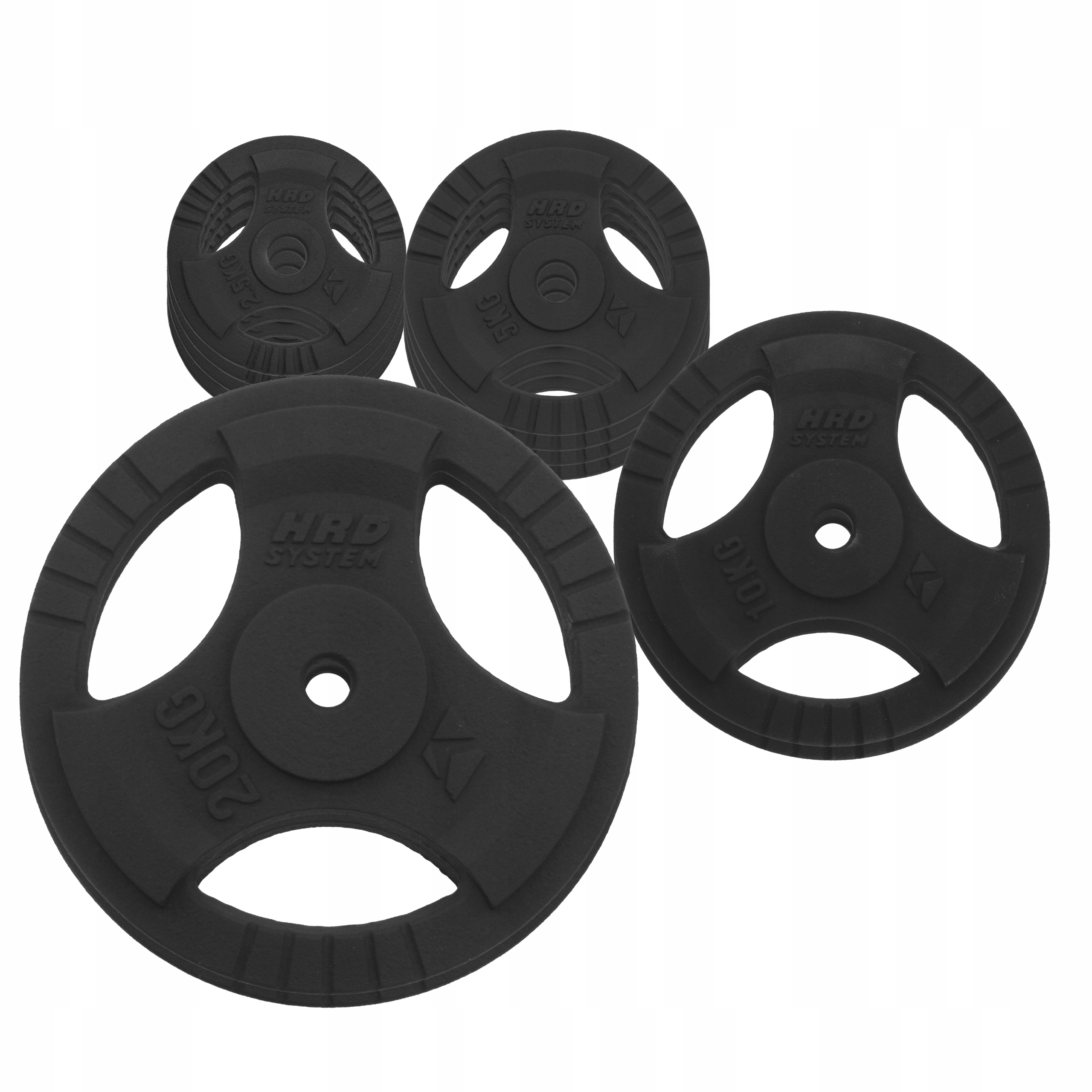 

Zestaw 90kg obciążenie żeliwne 29mm
