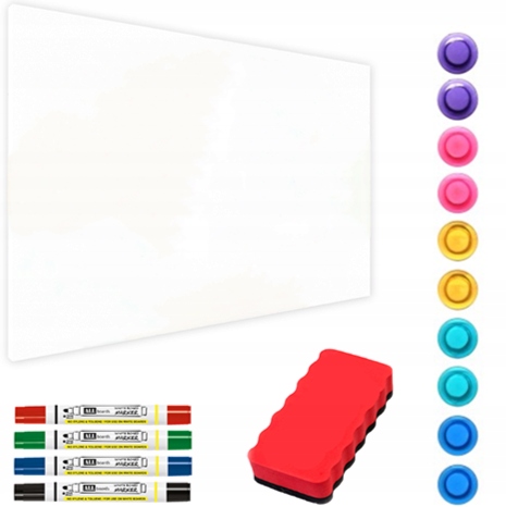 

Tablica magnetyczna MetalBoards 60x40cm Biała