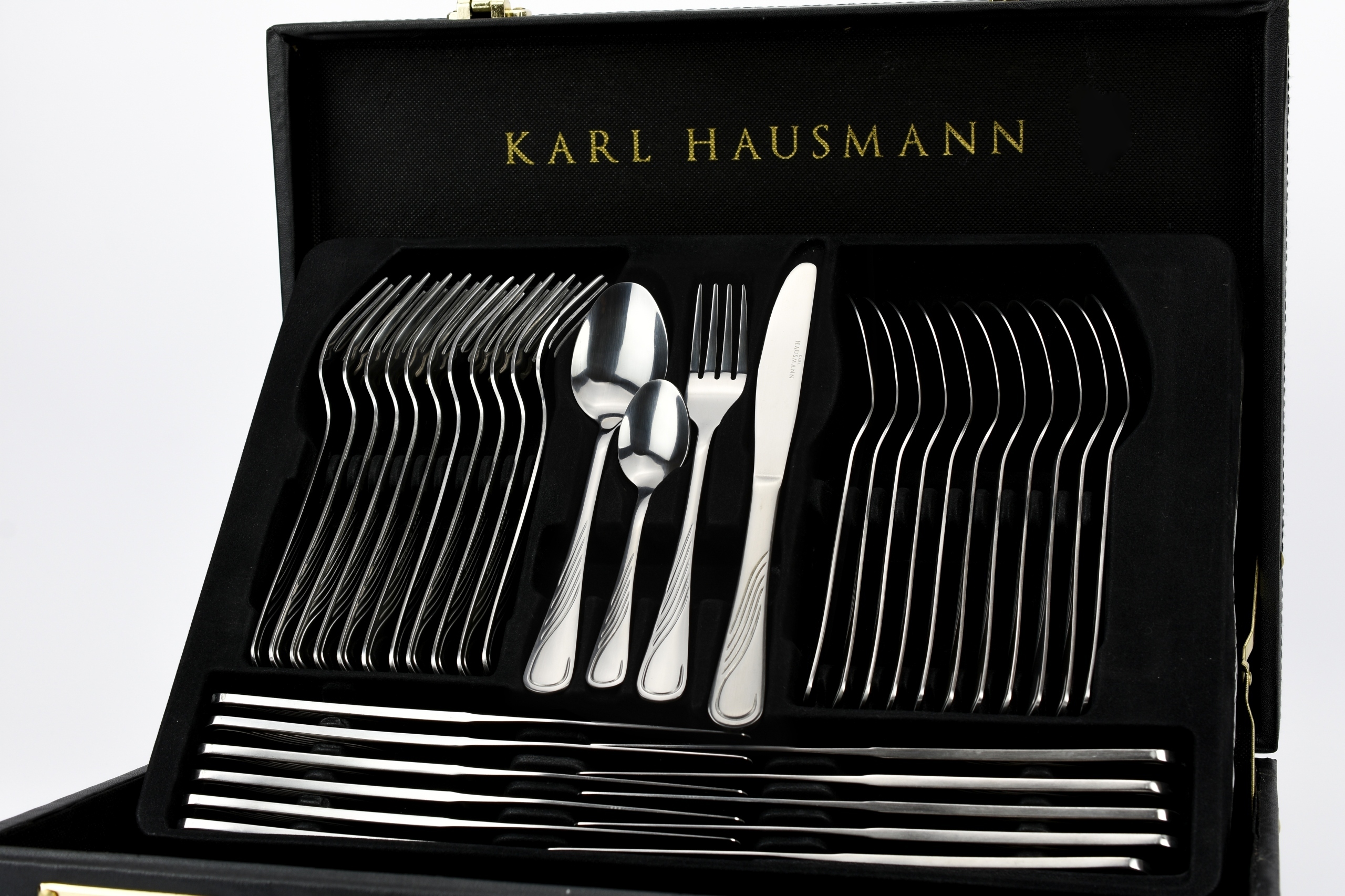 KOMPLET SZTUĆCÓW 72 EL WALIZKA DLA 12 OSÓB +GRATIS Linia Eveline