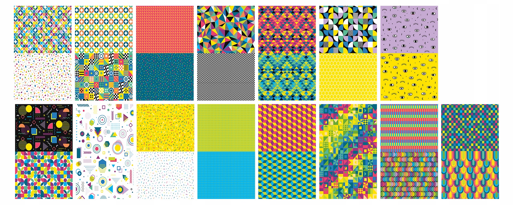 Happy Color BLOK Z MOTYWAMI Geometric A4 80g 15 kartek Kod producenta HA 3808 2030-E