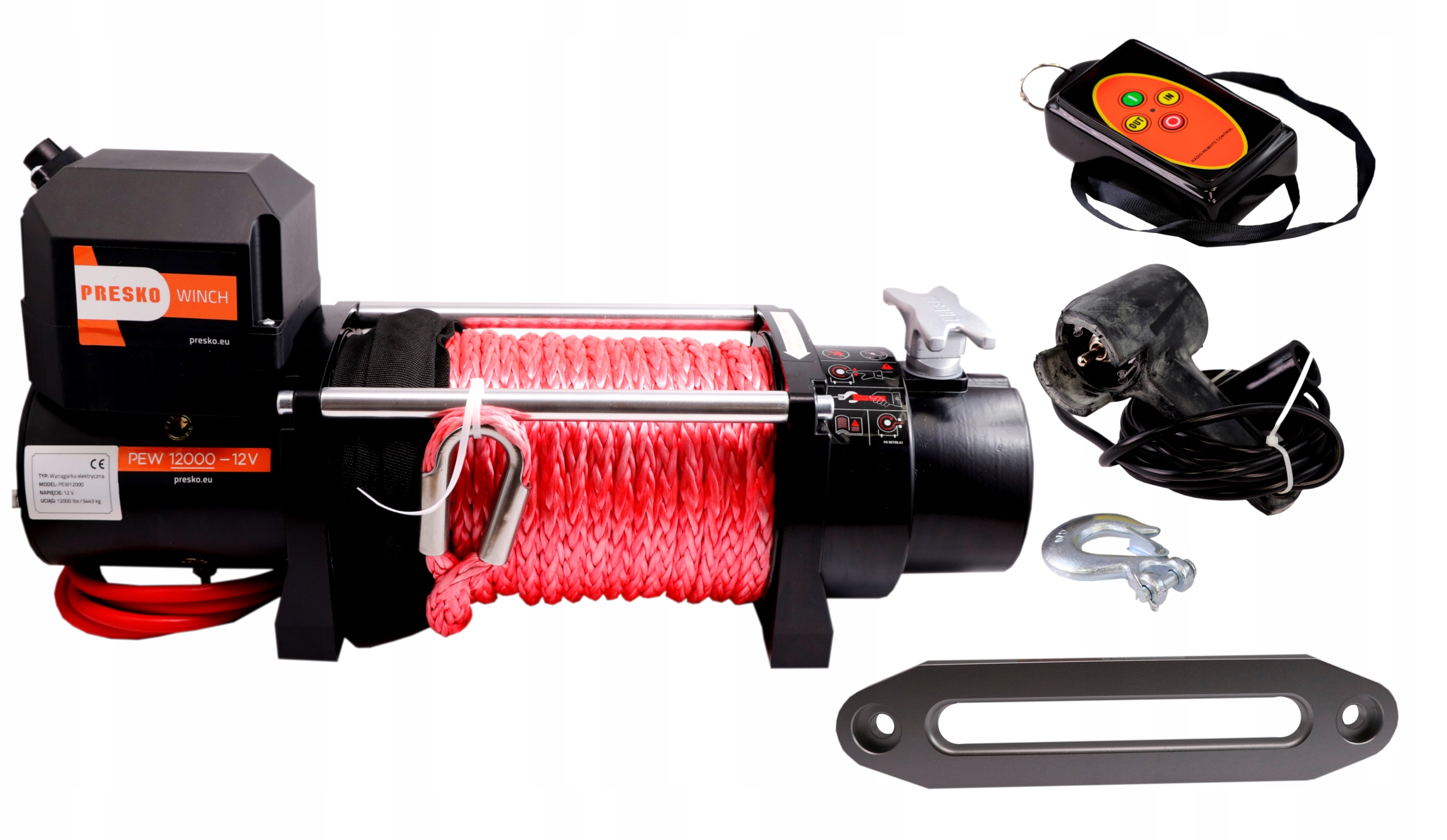 

Wciągarka Do Lawety Presko PEW12000 5,5T 12V 5443