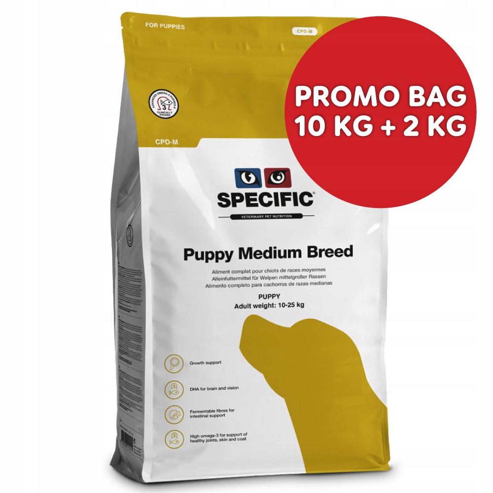 Levně Specific Cpd-m Štěňata Středního Plemena 10+2 Kg
