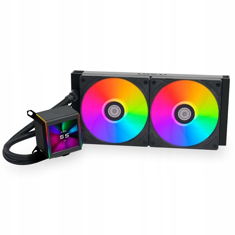 ВОДЯНЕ ОХОЛОДЖЕННЯ LIAN LI GALAHAD II LCD 280 ЧОРНИЙ