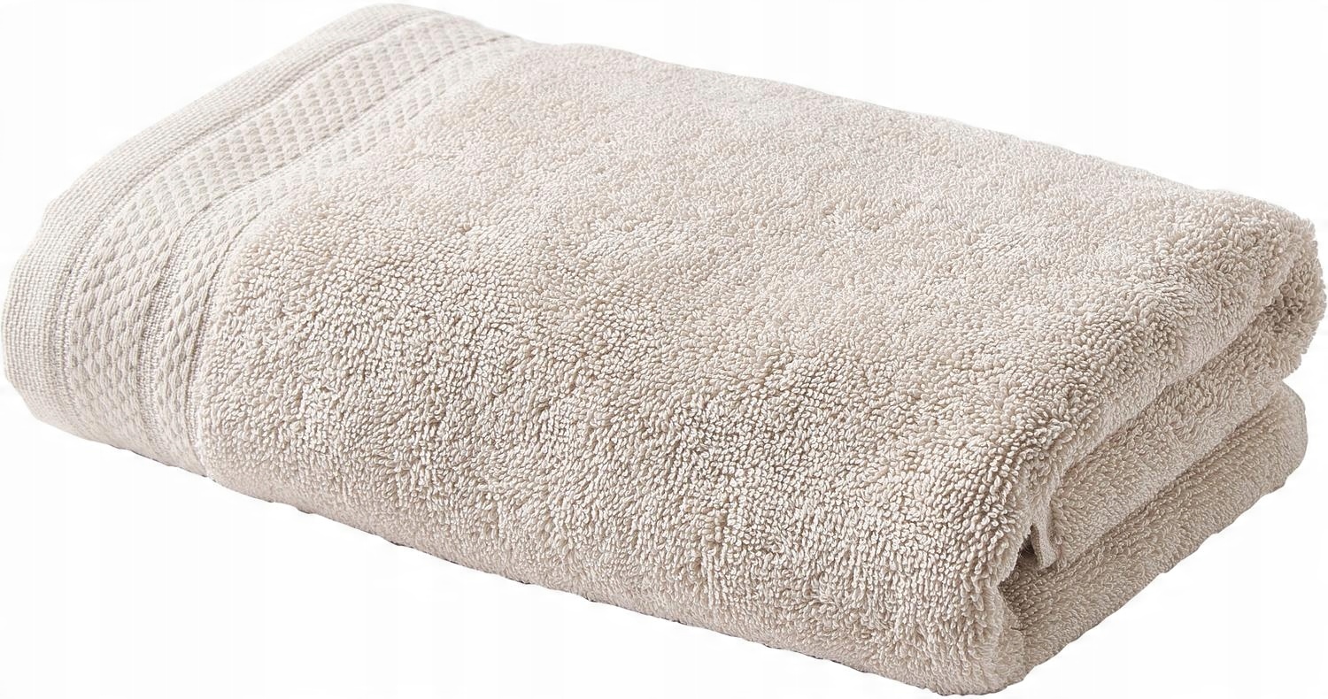 

Ręcznik z bawełny organicznej 70x140 beżowy