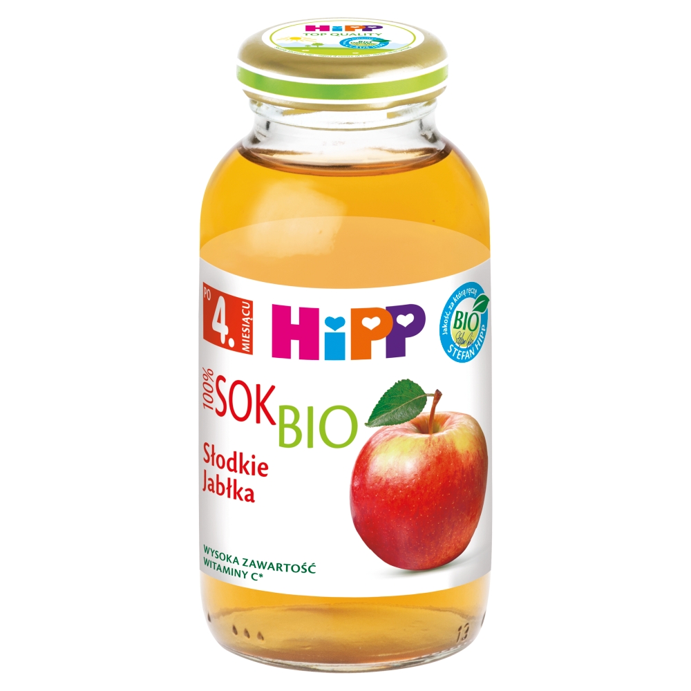 HiPP BIO Słodkie jabłka Sok Bio 100% 3x200ml Marka Hipp