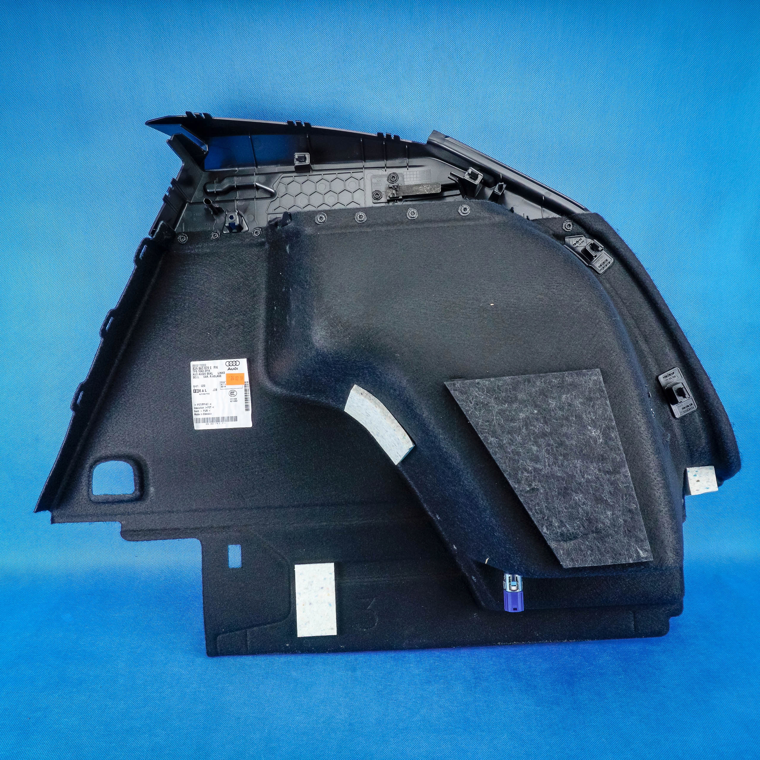 boot upholstery left Audi Q3 83A 83A863879E FIK