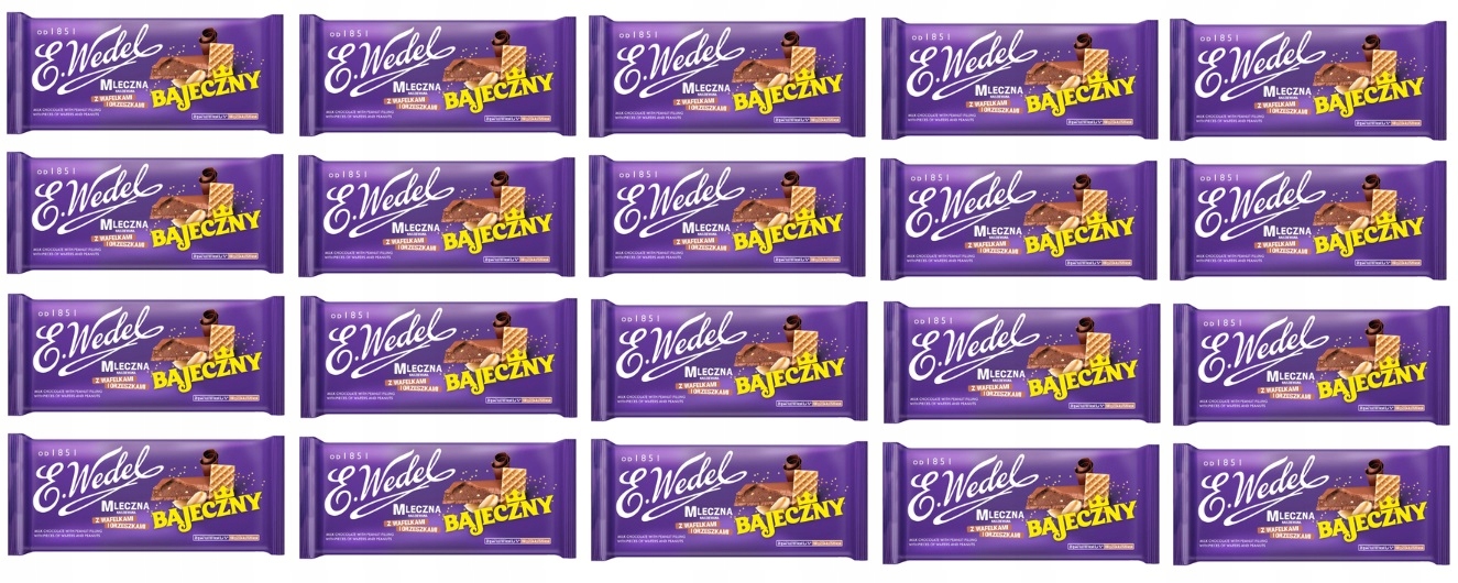 Levně 20x 100g Wedel Čokoláda Pohádka karton