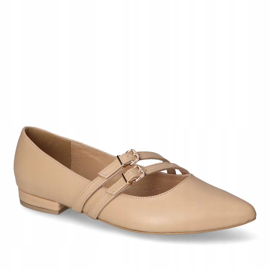 Dámské polobotky Flisella Béžové kožené 40