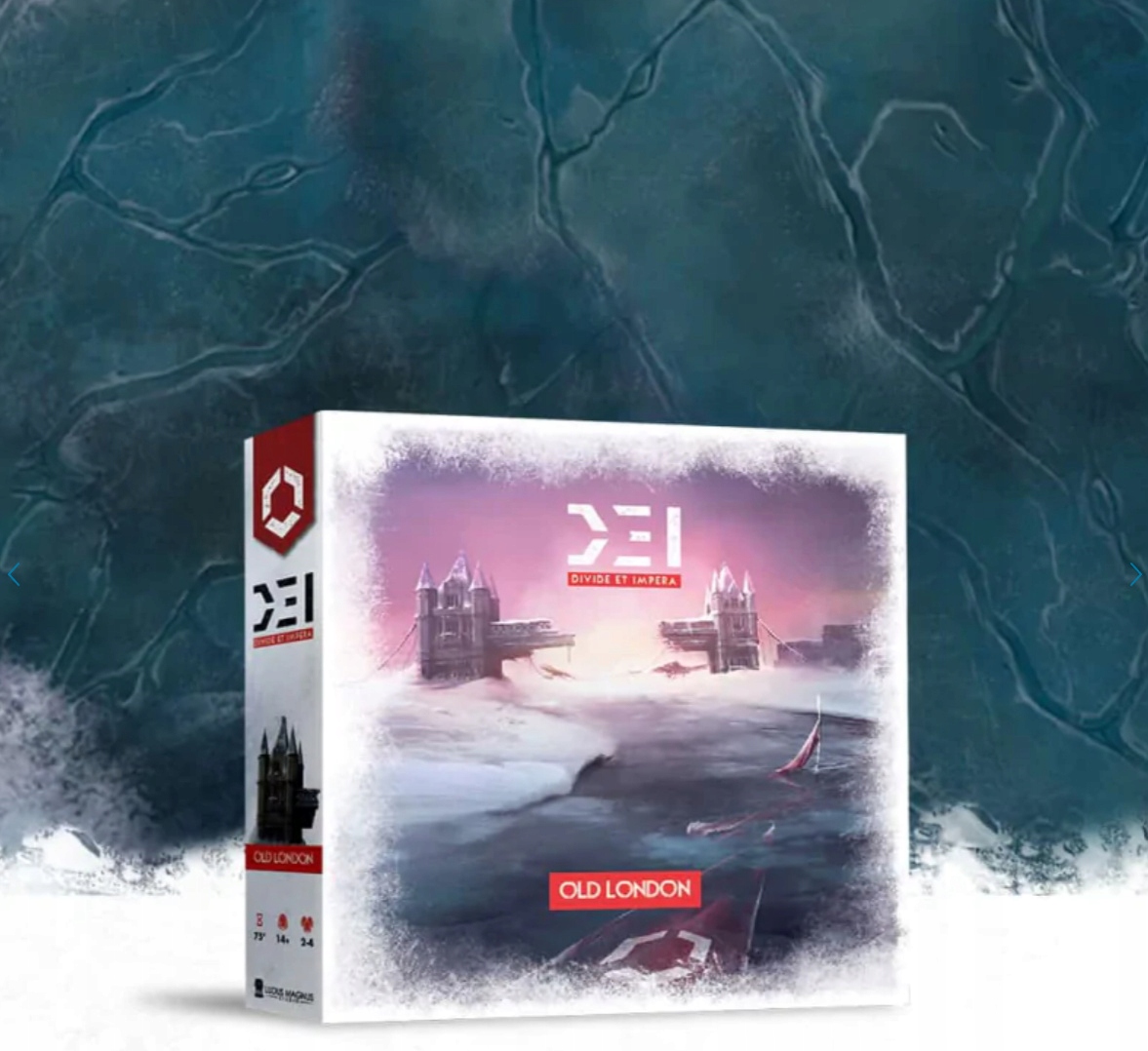 Gra planszowa Dei Divide: Et Impera Stary Londyn dodatek Czacha Games