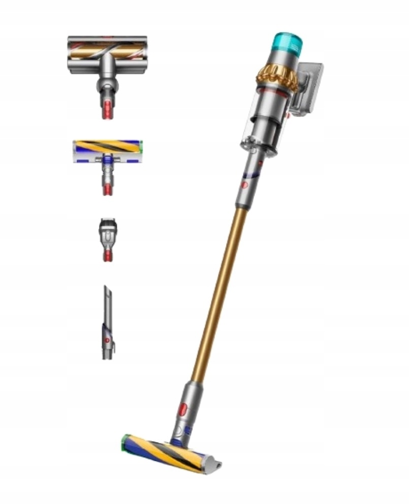 Odkurzacz pionowy Dyson V15 Detect Absolute złoty