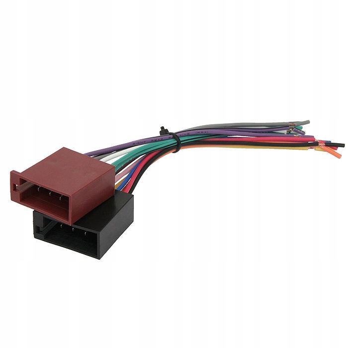 2x Gniazdo ISO zespolone kostki ISO PL do radia